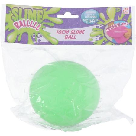 Eddy Toys Stressbal Slime Ball Siliconen 10 Cm Groen