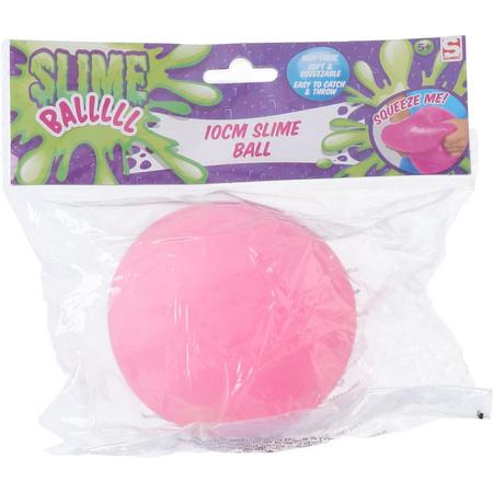 Eddy Toys Stressbal Slime Ball Siliconen 10 Cm Roze