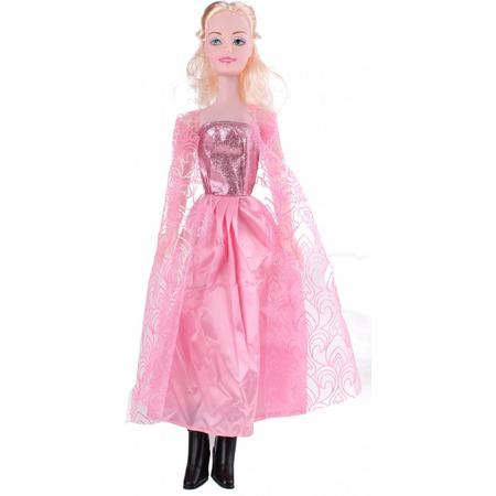 Eddy Toys Tienerpop Prinses Roze/blond 55.5 Cm