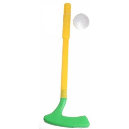 Eddy Toys golfset geel/groen 67 cm 2-delig