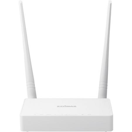 Edimax N300 Single-band (2.4 GHz) Fast Ethernet Wit draadloze router