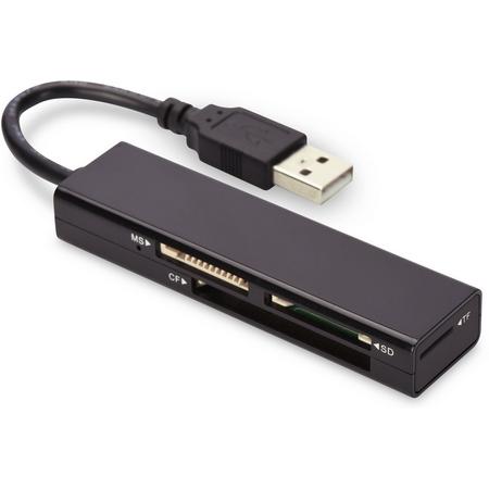 Ednet 85241 geheugenkaartlezer USB 2.0 Zwart