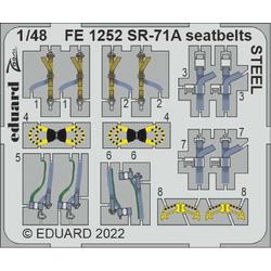 1:48 Eduard FE1252 Seatbelts Steel for SR-71 A Blackbird - Revell Plastic kit