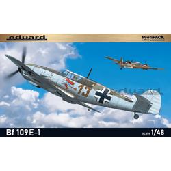 Eduard Plastic Kits: Bf 109E-1, Profipack in 1:48