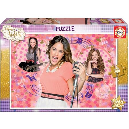 Educa - Disney Violetta gold edition puzzel van 300 stukjes