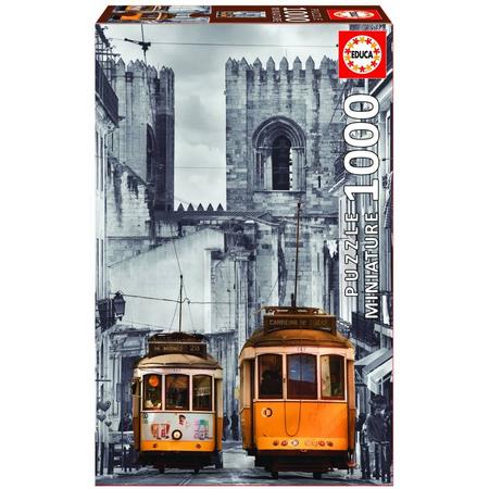 Educa Miniatuur puzzel - Lissabon - 1000 stukjes