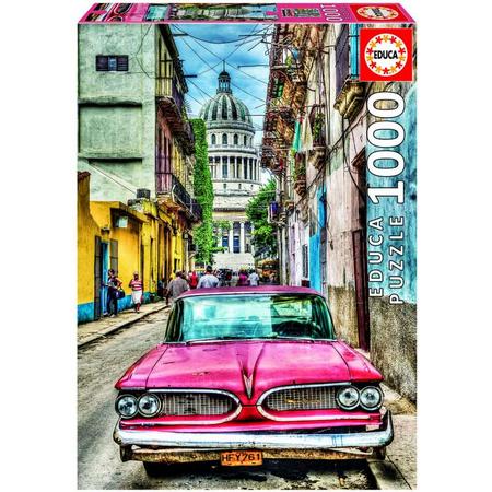 Educa Oldtimer in Havana - 1000 stukjes
