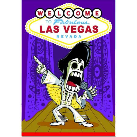 Legpuzzel - 1000 Stukjes - Las Vegas, Elvis, Calaveritas - Educa Puzzel