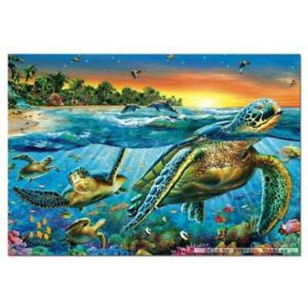Legpuzzel - 500 stukjes - Zeeschildpadden - Educa Puzzel