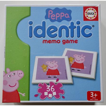 Memo game, memory van Peppa Big