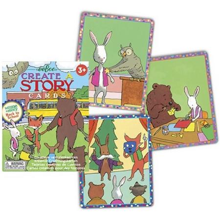 Eeboo Tell Me A Story: BACK TO SCHOOL, creatieve verhalenkaarten, in doosje 10.1