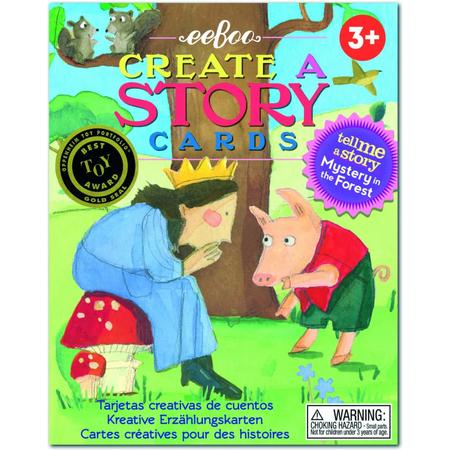 Eeboo Tell Me A Story: MISTERY FOREST, creatieve verhalenkaarten, in doosje 10.1