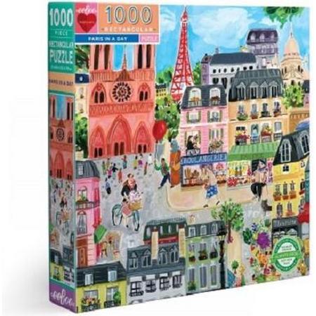 Eeboo puzzel - Paris in a Day (1000)