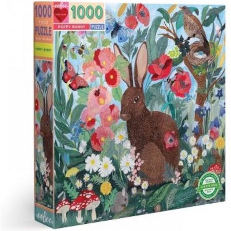 Puzzel Poppy Bunny (1000 stukjes)