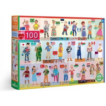 puzzel eeBoo Children of the World (100)