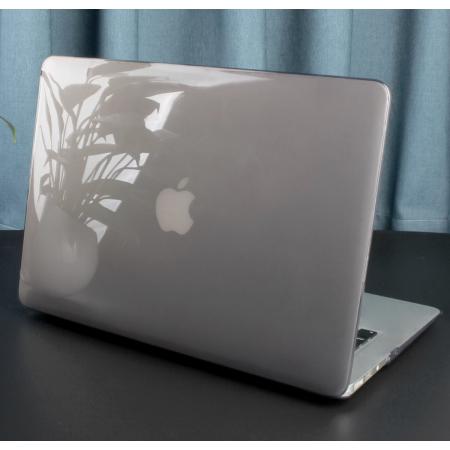 MacBook Pro 13.3 inch Hard Case - Laptop Hoes Crystal Grijs – Eff Pro