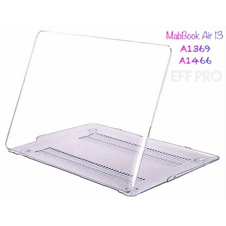Macbook Air 13 inch (modellen t/m 2017) Laptop Cover - Clear Hard Case - Transparant – Eff Pro