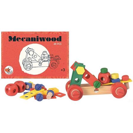 Egmont Toys Houten mecano 48-delig