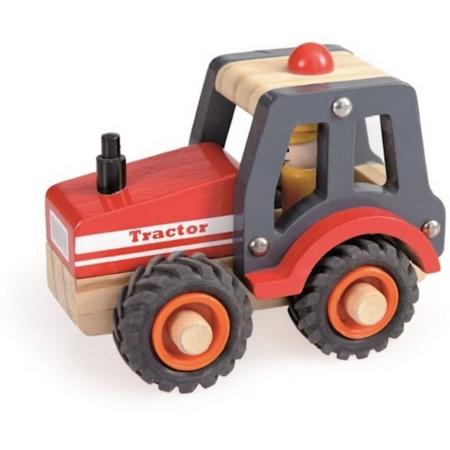 Tractor in hout