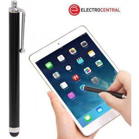 Touchscreen stylus touch pen zwart (voor o.a iPhone, iPad en Galaxy S4 & S5)