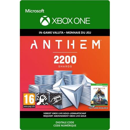 Anthem: 2.200 Shards Pack - Xbox One download