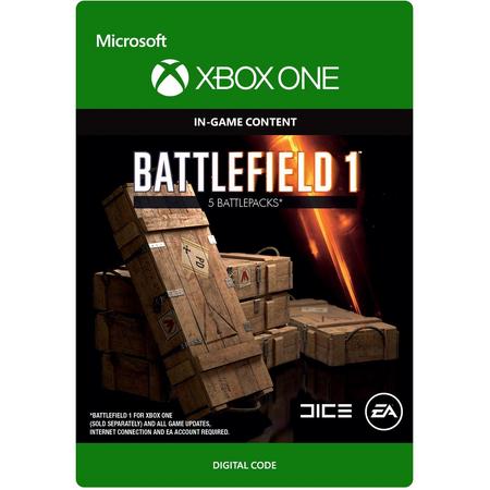 Battlefield 1 - 5 Battlepacks - Xbox One