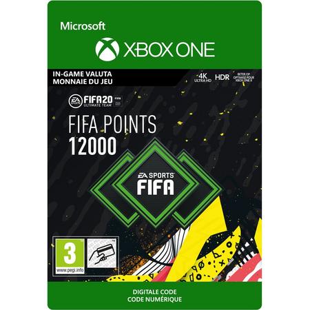 FIFA 20: Ultimate Team - 12.000 Fifa Points - In-Game Tegoed - Xbox One