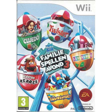 Hasbro Familie Spellen Avond 3 -Wii