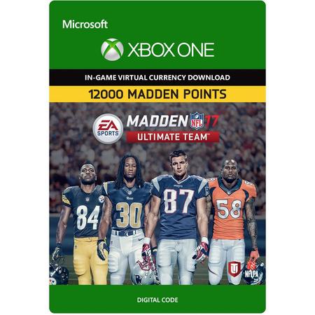 Madden NFL 17: 12000 Madden Points Xbox One (Digitale Code)