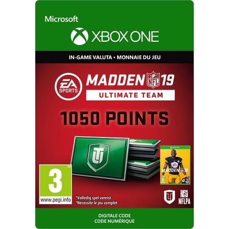 Madden NFL 19: 1.050 Madden Ultimate Team Punten  - Xbox One