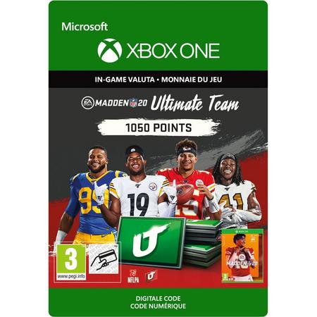Madden NFL 20: MUT 1050 Madden Points Pack - Xbox One