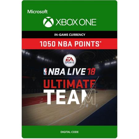 NBA LIVE 18: Ultimate Team - 1.050 Points - Xbox One