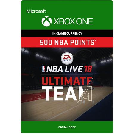 NBA LIVE 18: Ultimate Team - 500 Points - Xbox One