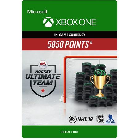 NHL 18 Ultimate Team - NHL Points 5850 - Consumable - Xbox One