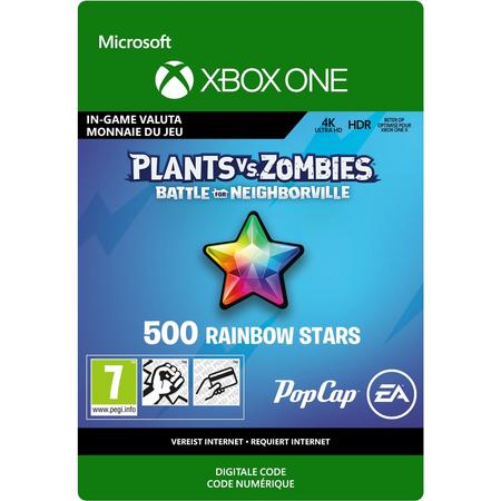 Plants vs. Zombies: Battle for Neighborville - 500 Rainbow Stars - Xbox One Download
