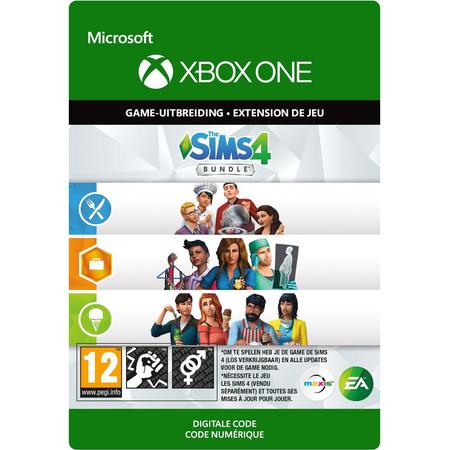 The Sims 4 Bundle - DLC - Get To Work, Dine Out, Cool Kitchen Stuff - Xbox One