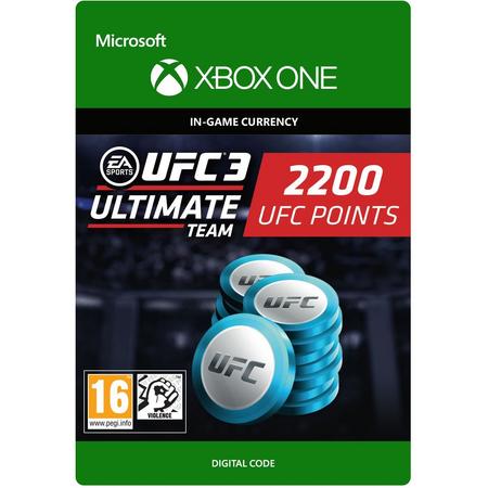 UFC 3 - 2.200 UFC Points - Xbox One