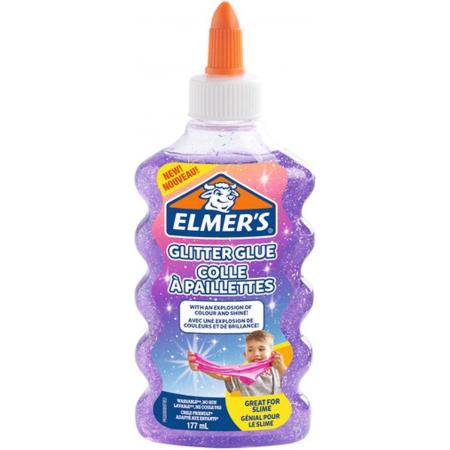 Elmer’s Paarse Glitter Glue – 177 ml