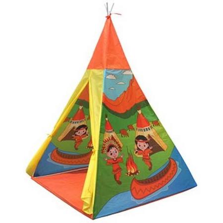 Speeltent indianen - tipi tent - Multicollor - 100 cm
