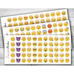 Emoji Stickers Pakket - 12 vellen met 660 Whatsapp Emoji Stickers - Gratis verzending!