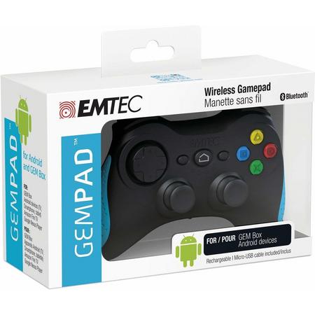 EMTEC Wireless Gamepad GEM - Zwart - voor Android