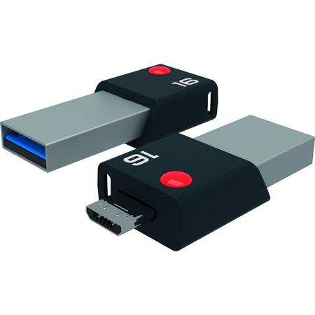 Emtec Mobile & Go - USB-stick - 16 GB