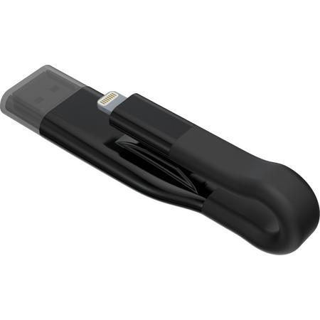 Emtec iCOBRA2 64GB USB 3.0 (3.1 Gen 1) USB-Type-A-aansluiting Zwart USB flash drive