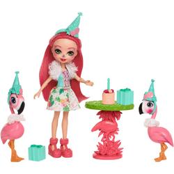 Enchantimals Ferme Flamingo Verjaardagsfeestje - Speelfigurenset