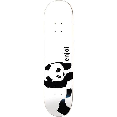 Enjoi Whitey Panda Logo Wide R7 skateboard deck 8.25
