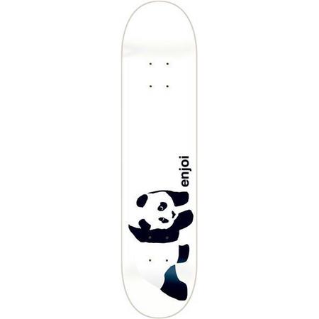 Enjoi Withey panda logo wide R7 skateboard deck 8.0 white