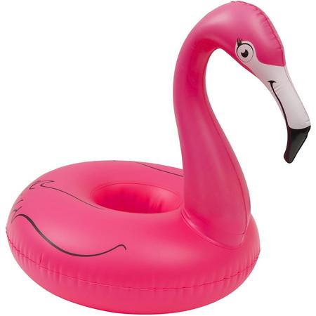Enjoy Summer Opblaasbaare Flamingo Cupholder 18 Cm Roze