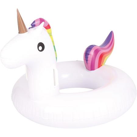 Enjoy Summer Opblaasbaare Zwemband Unicorn 115 Cm Wit