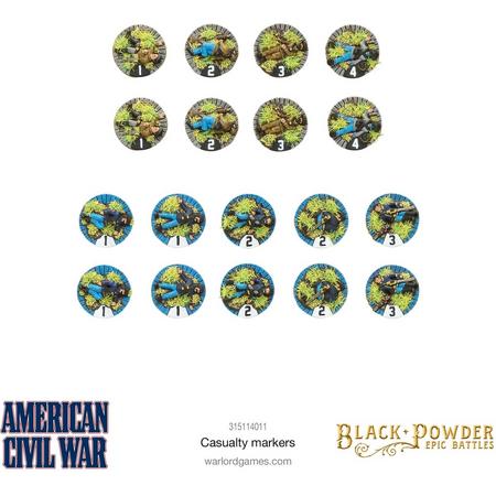 Epic Battles: American Civil War Casualty Markers