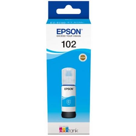 Epson 102 70ml Cyaan inktcartridge